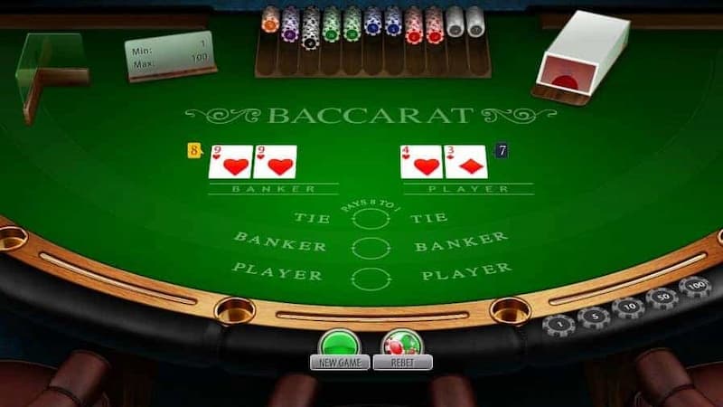 Sức hấp dẫn trong bàn chơi Baccarat Lucky Sunwin