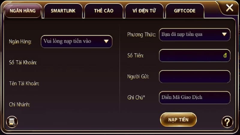Hướng dẫn nạp tiền Sunwin: Bước chân đến thế giới giải trí không giới hạn