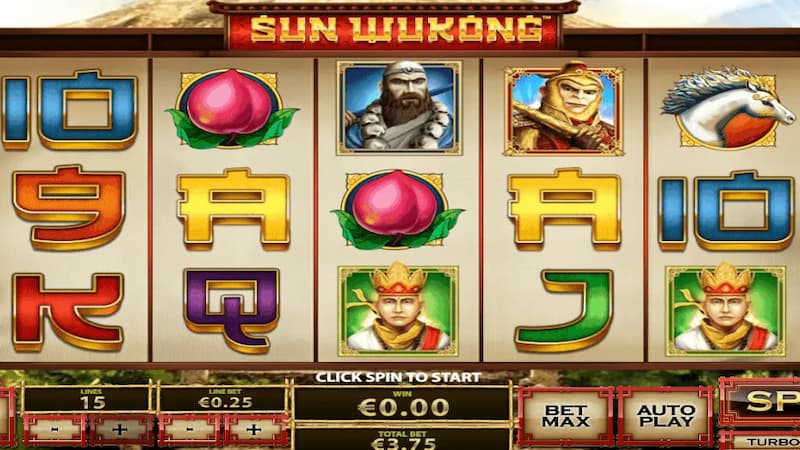 Các tổ hợp thưởng cực khủng khi chơi nổ hũ Wukong